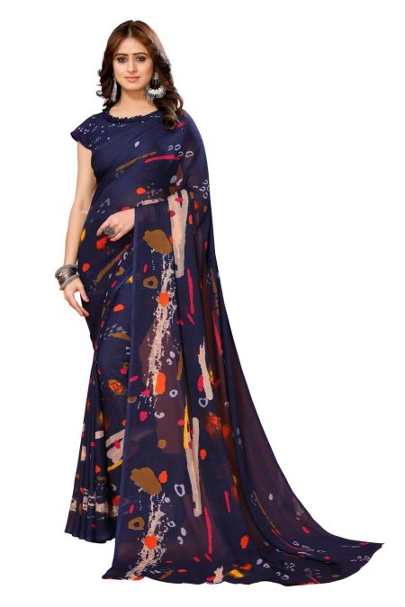 Modern Muse Georgette Saree
