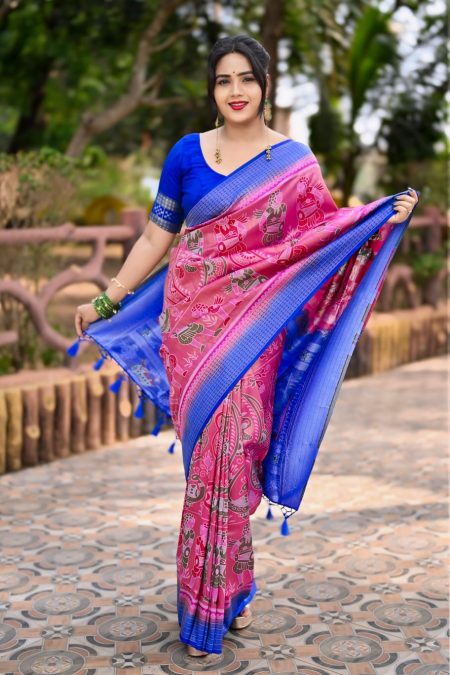 ITISKA Neelambari Heritage Saree